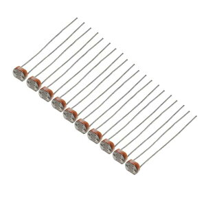 KKHMF 10個 GL5539 5mm 5539 光感応抵抗 光電 光検出器