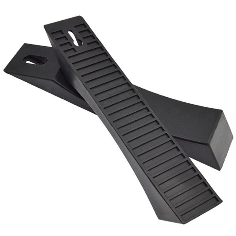 heizi バーベル プレート交換用 ジャッキ ウェッジ 2個セット デッドリフト ストッパー 壁掛け用フック付き