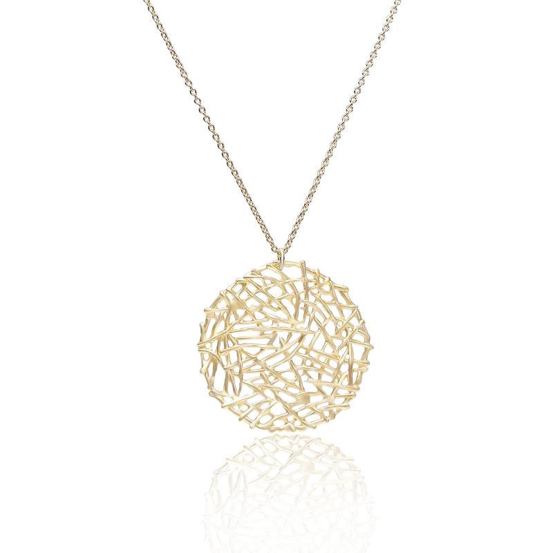 NAOTJEWELRY ナオットジュエリー レディース ネックレス ギフトBOX付き Mesh Plate Necklace ゴールド