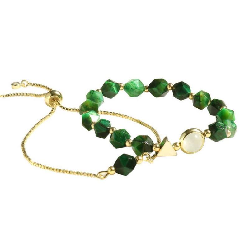 [elepani] レディース ブレスレット レディースブレンド タイガーアイブレスレット タイガーアイ セッ..