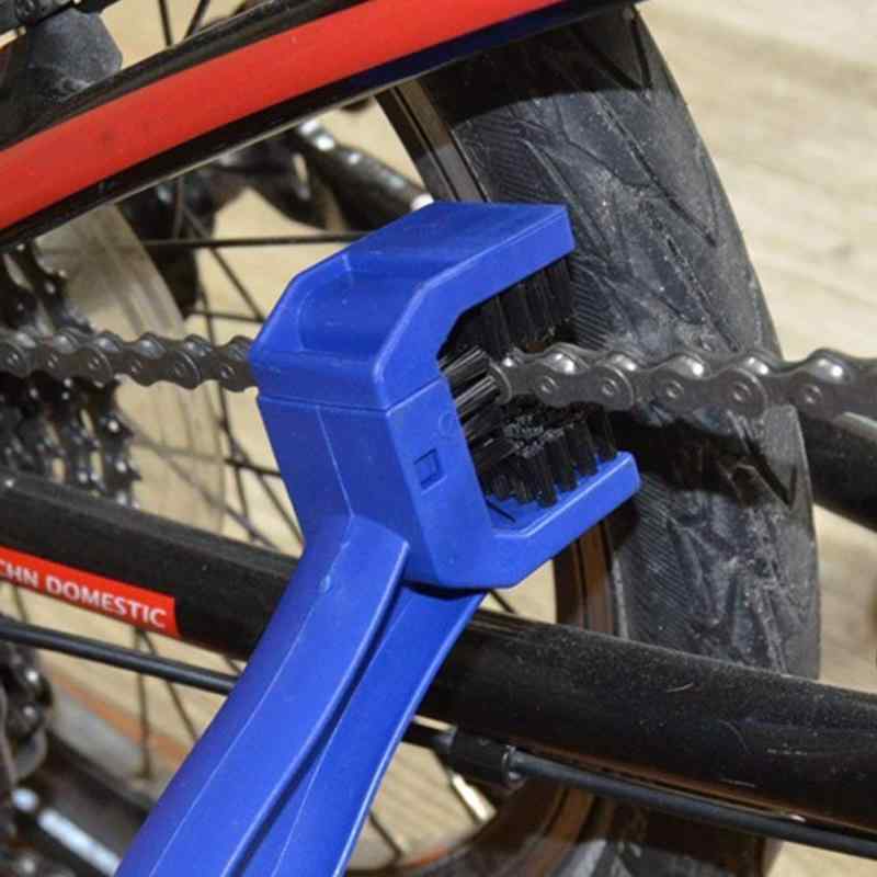 ビジョンストアの自転車チェーンクリーナー チェーン洗浄器 チェーン掃除 チェーン洗浄器＋チェーンブラシ チェーンクリーニング用 ロードバイク道具｜アングル2