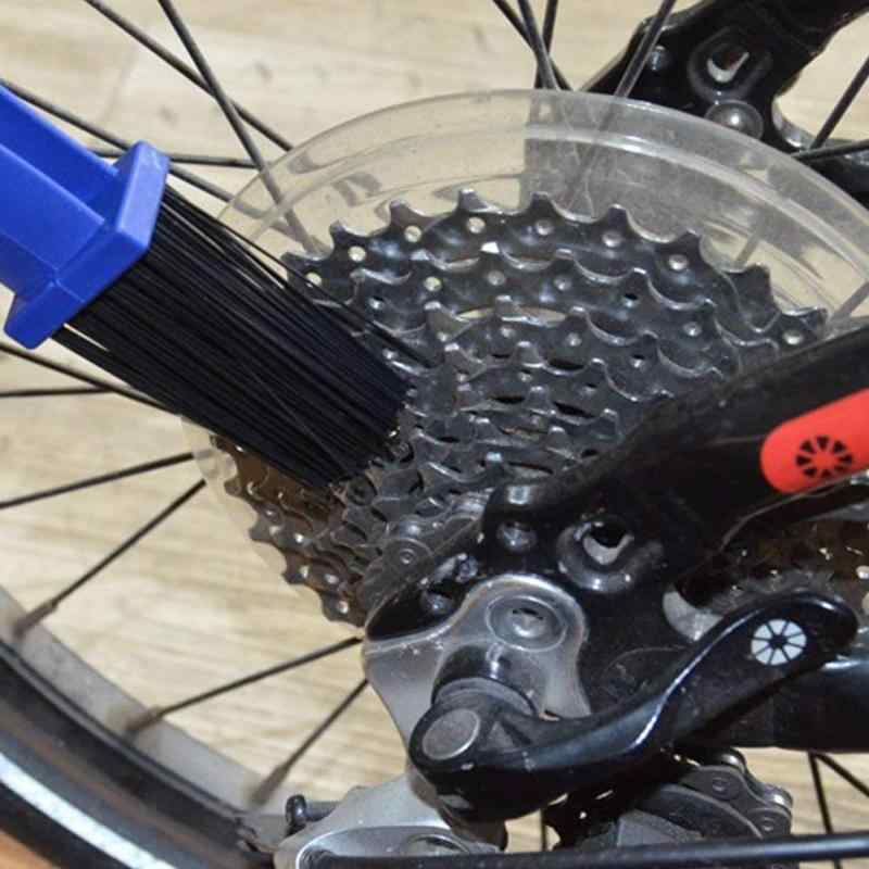 ビジョンストアの自転車チェーンクリーナー チェーン洗浄器 チェーン掃除 チェーン洗浄器＋チェーンブラシ チェーンクリーニング用 ロードバイク道具｜アングル3
