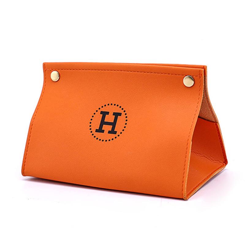 車用 ティッシュ収納 ティッシュケース おしゃれ 北欧 シンプル インテリア ティッシュカバー PUレザー製 おしゃれな ウェーブティッシュボックス ティッシュボックス 防水 おしゃれ 車テ [2]