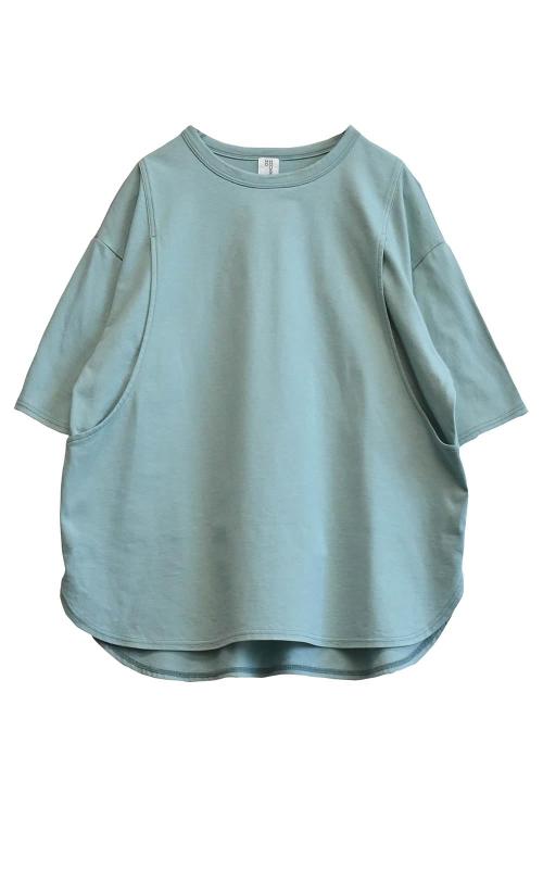 [モーハウス] シンプルTシャツ 授乳服 マタニティ服