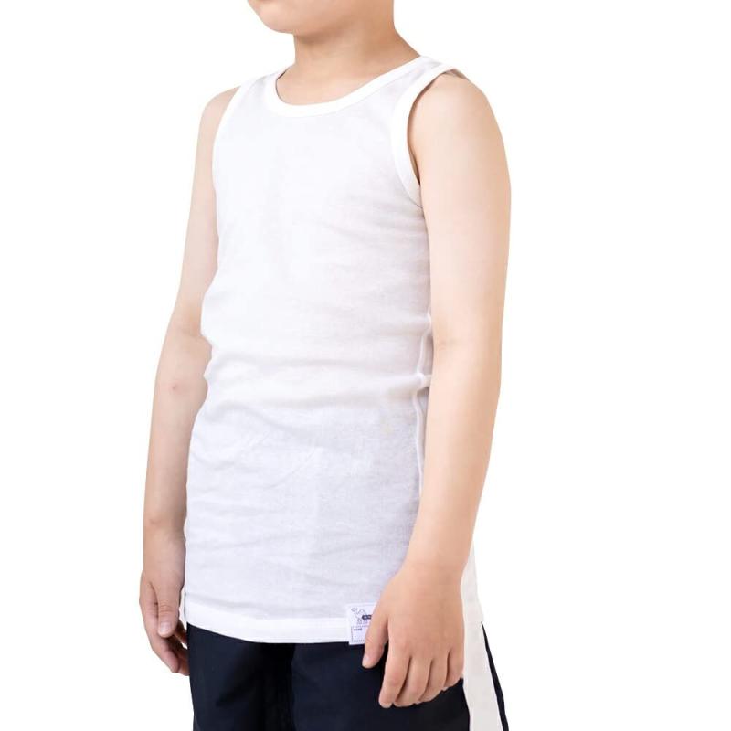 [アルトタスカル] ぜんぶおもてでおなかでぬ 表・裏・前・後ろ、どの向きでも着られる肌着 2枚セット 無地 半袖 タンクトップ 男の子 ..