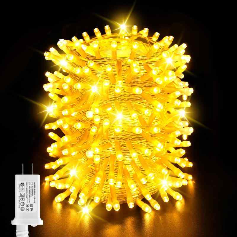 Dalugo イルミネーションライト LED 屋外 防水 ガーデンライト 30M 500LED