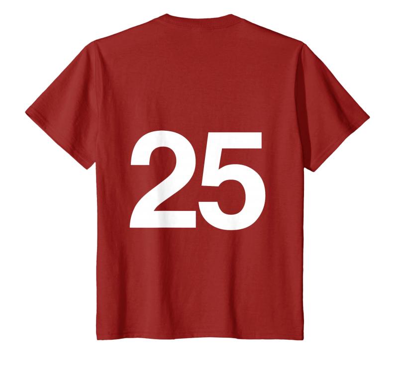 Rakuten - 背番号25 番号付きシャツ番号 Tシャツ