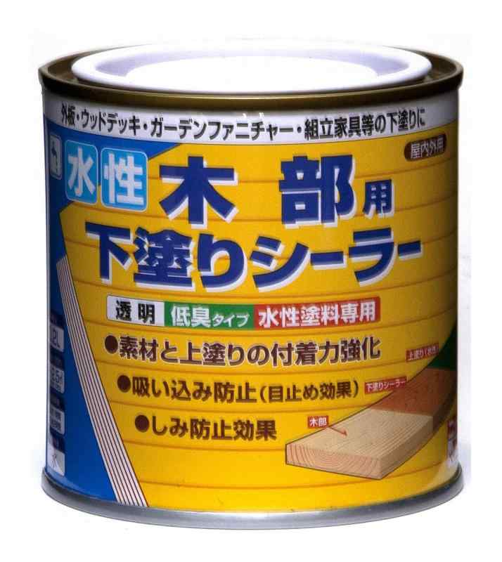 乐天商城 - ニッペ 水性木部用下塗りシーラー トウメイ