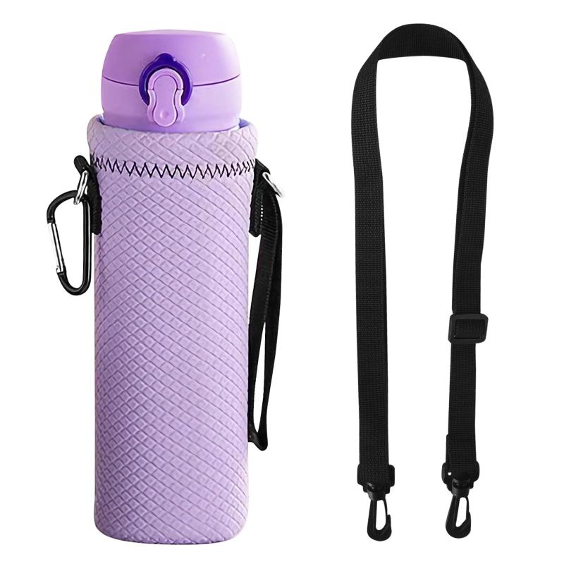 【BEAUTY PLAYER】水筒カバー 保冷 断熱 魔法瓶用 サーモス水筒カバー 水筒ケース ペットボトル ホルダー 手提げ 斜めかけ ショルダー ストラップ 付き
