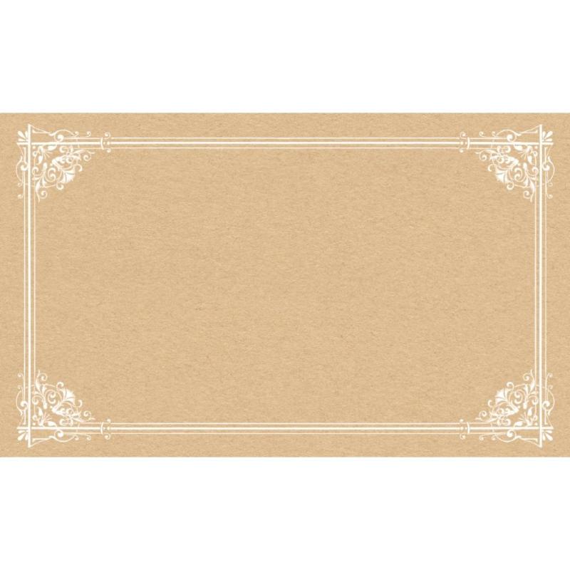 ササガワ カード 名刺サイズ 洋柄