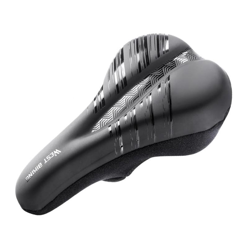 OIENNI 自転車サドルカバー クッション 超肉厚 お尻が痛くない PUレザー 防水 ジェル内蔵 衝撃吸収 ロ..