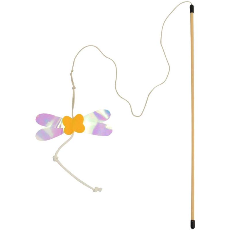 カシャカシャ紙ひもじゃらし