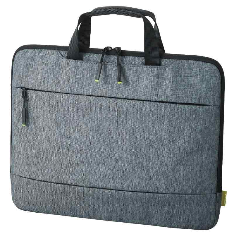 エレコム パソコンケース タブレットケース Surface Laptop 4 (2021年) Laptop 3 (2019年) 15インチ ケース ポケット付 ハンドル収納可能 カジュアル生地