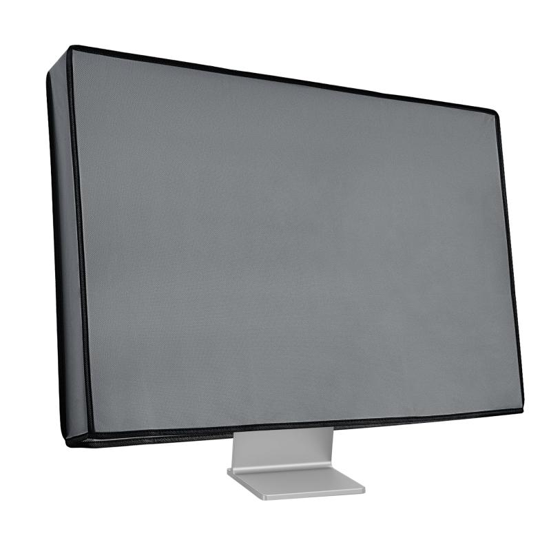 kwmobile Apple iMac 27" / iMac Pro 27"対応 モニターカバー - PCモニターディスプレイ 防塵 ほこり防止 黒色