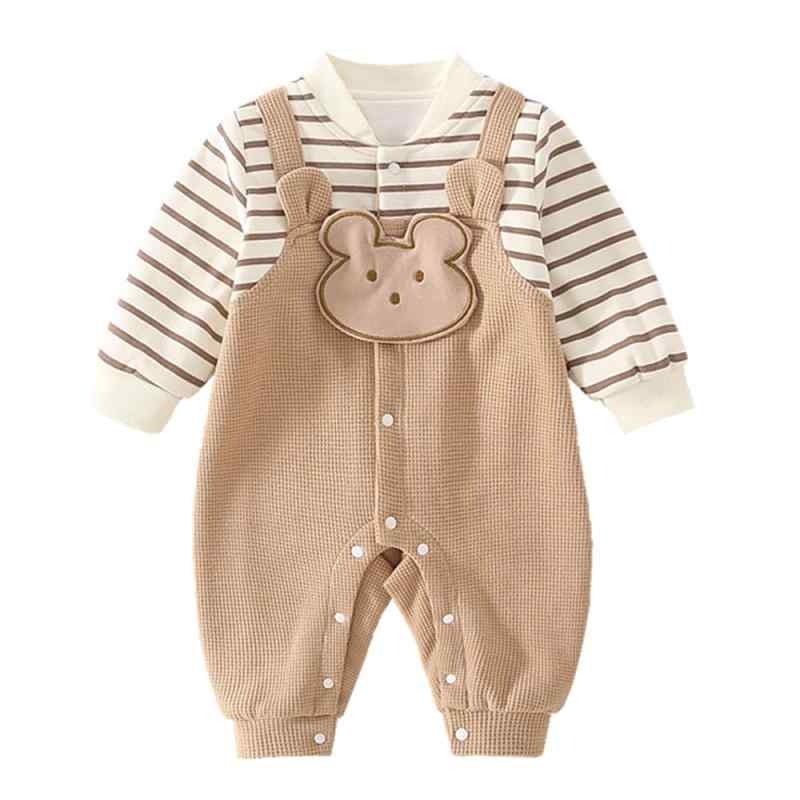 Baby nest ベビー服 男の子 カバーオール ロンパース 長袖 赤ちゃん服 前開き 子供服 新生児服 通園通学