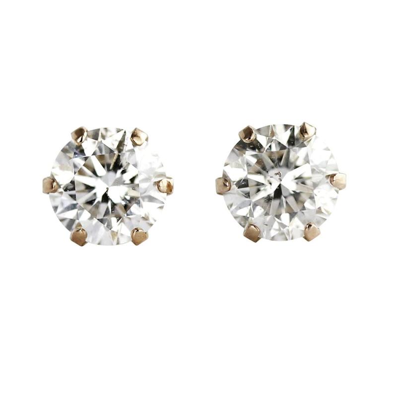 [��������ɥ���] ��ǥ����� ���奨�꡼ K18PG ��������ɥԥ��� ��γ 0.25ct��0.25ct ��� 0.50ct ξ���� �ԥ󥯥������ ...