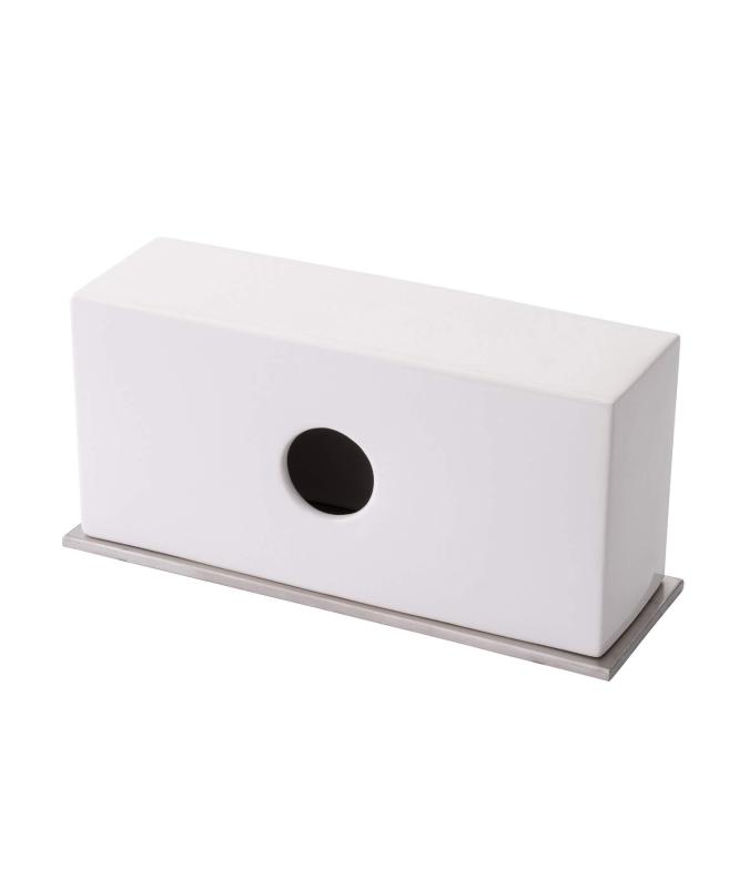 b2c セラミック ティッシュボックス スタンダード（オフホワイト）｜ティッシュケース ティッシュ ケー..