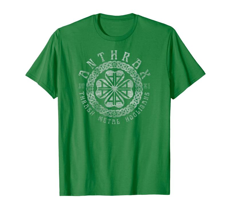 Anthrax – Hooligans Shamrock St. Patrick's Day Tシャツ
