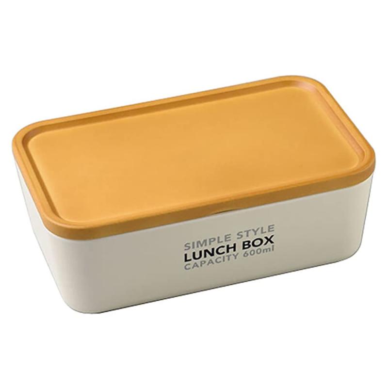 ミタニ 山中漆器 弁当箱 ホワイト 600ml 山中塗 スクウェア 一段 ランチボックス シンプルスタイル M17427-4