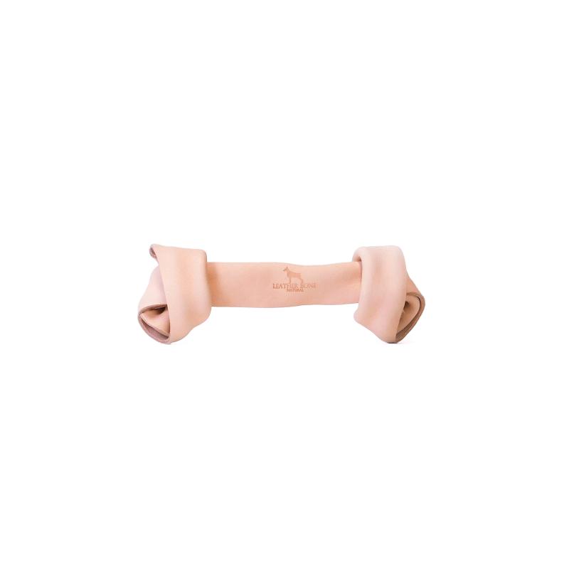 Rakuten - レザーボーンナチュラル 国産天然牛革の犬用嚙むおもちゃ(M)