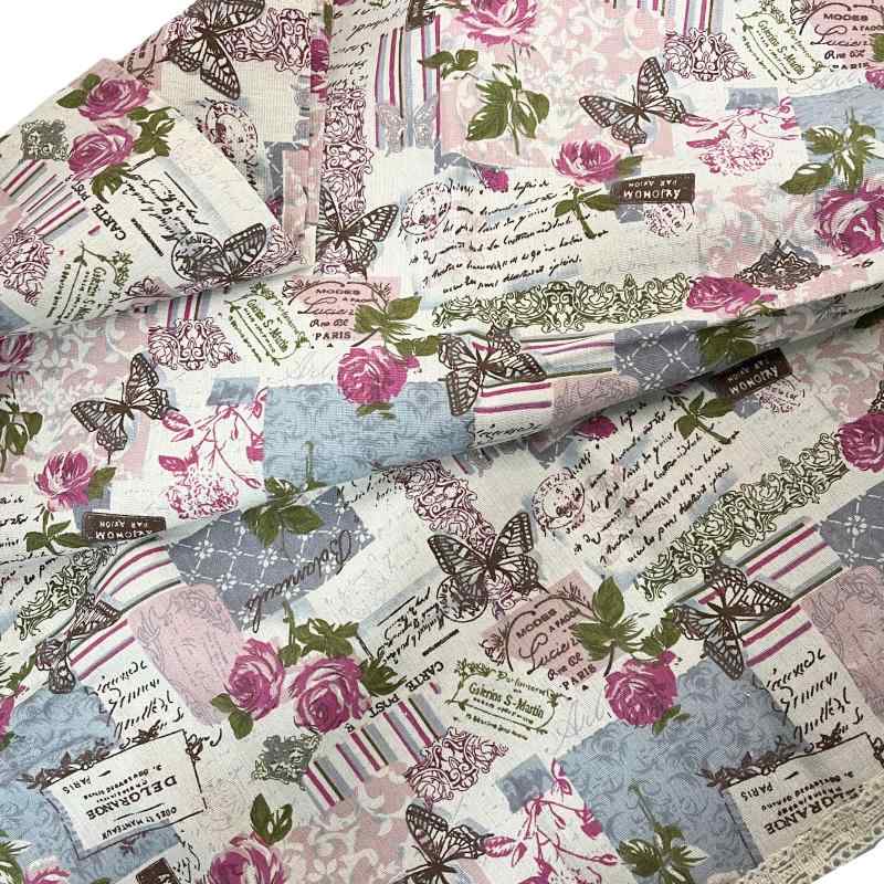 キューフラ(Q-FLA) 布 マルチクロス 140×200 ファブリック おしゃれ 長方形 大きい テーブルクロス ソファカバー インテリア 雑貨