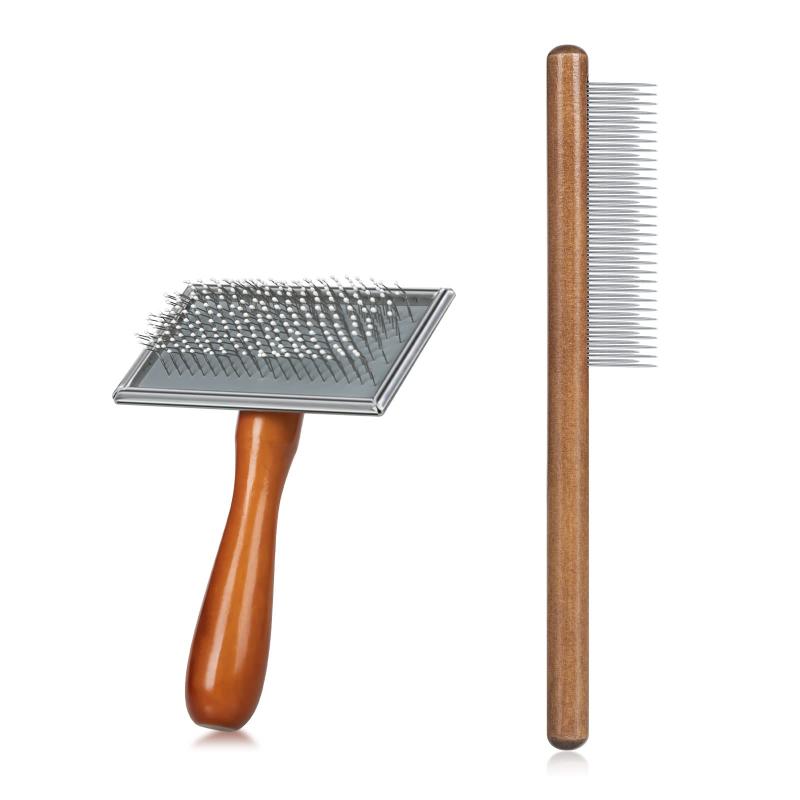 抜け毛と身だしなみ ペット セルフクリーニング スリッカーブラシ