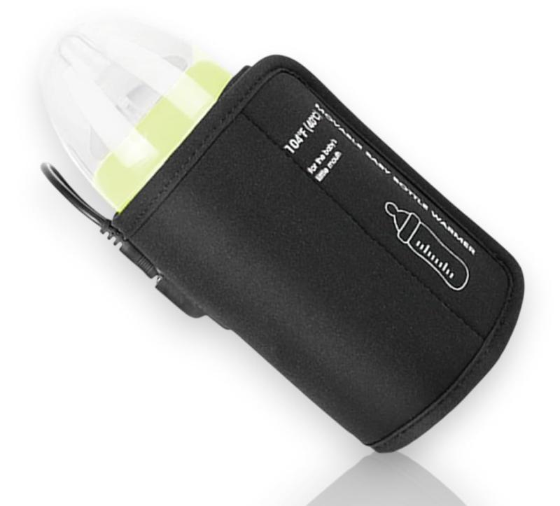 HapiChil 快適 ミルクウォーマー 【保育士セレクト】 持ち運び USB給電 哺乳瓶ウォーマー 日本語説明書 付き