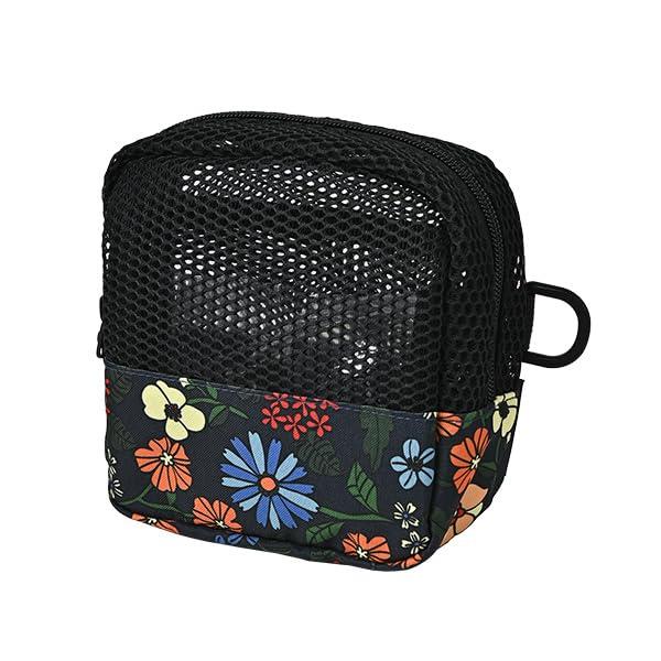 KiU キウ トラベルメッシュスクエアポーチ TRAVEL MESH SQUARE POUCH メンズ レディース 男女兼用 メッシュポーチ コスメポーチ ガジェットポーチ 軽量 通気性 出張 旅行 トラベル サイケデリックフ vision-stores-10035789 ビジョンストア サンプル画像2
