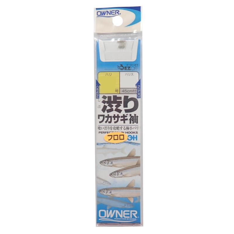 Rakuten - OWNER(オーナー) OH 茶 渋りワカサギ フック 釣り針 糸付き (袖/狐)