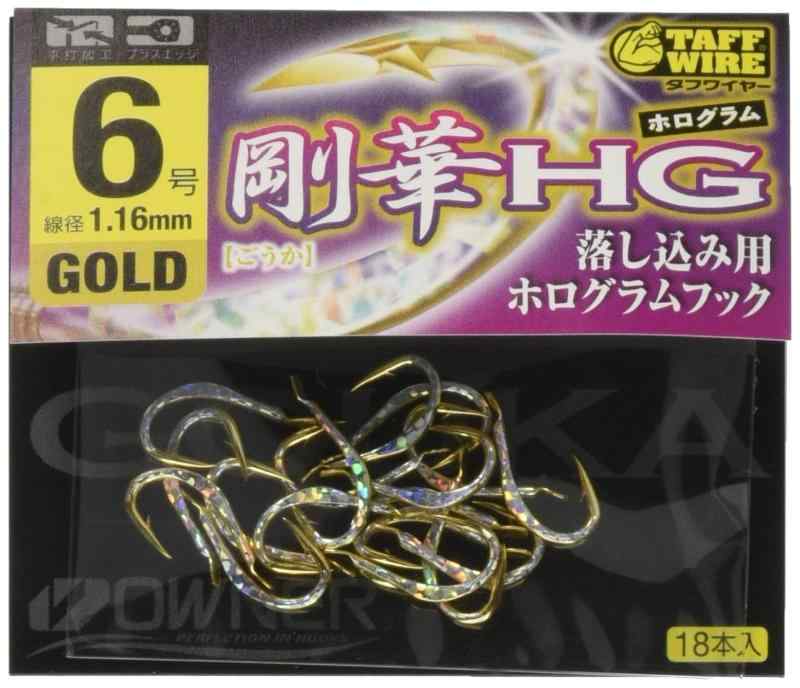 オーナー釣り針 1本 ステンレス鋼 ナイフエッジポイント