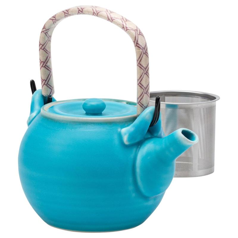 波佐見焼 土瓶 海青柄 (スーパース�