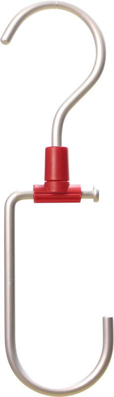 シンコハンガー(Shinkohanger) S字フック METALシリーズ スマートフック シルバー 日本製 360度回転フック アルミ製 凡用 防錆 キッチン 浴室 お風呂 クローゼット カバン ベルト ネクタイ 衣類 洋