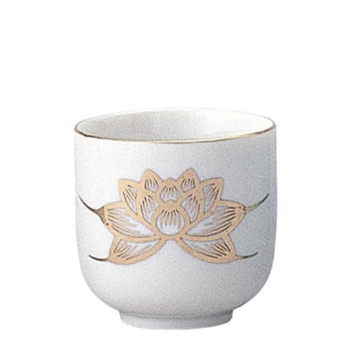 乐天商城 - 湯呑 湯呑／白金ハス [ 2.2寸 ] | 仏具 仏壇用品 手元供養