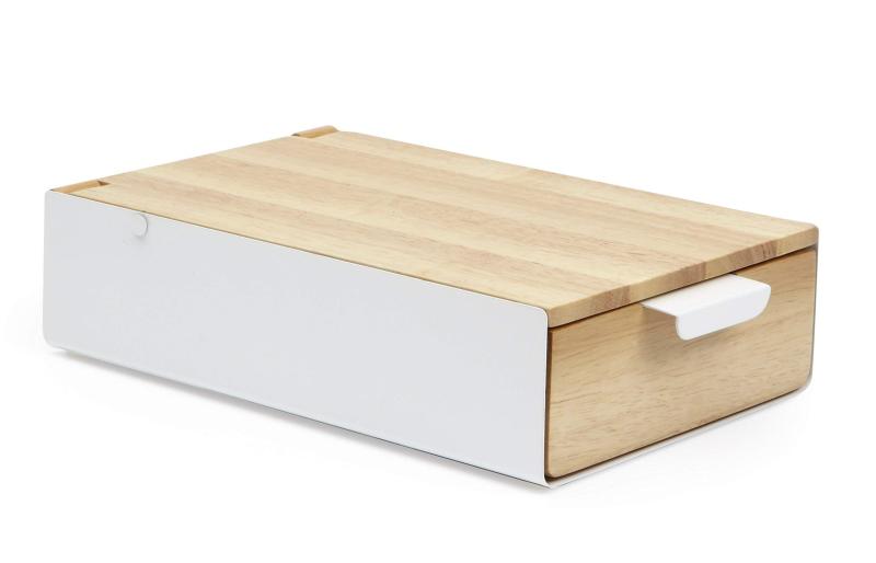 umbra アクセサリー収納 REFLEXION STORAGE BOX(リフレクション ストレージボックス) ホワイト/ナチュラル