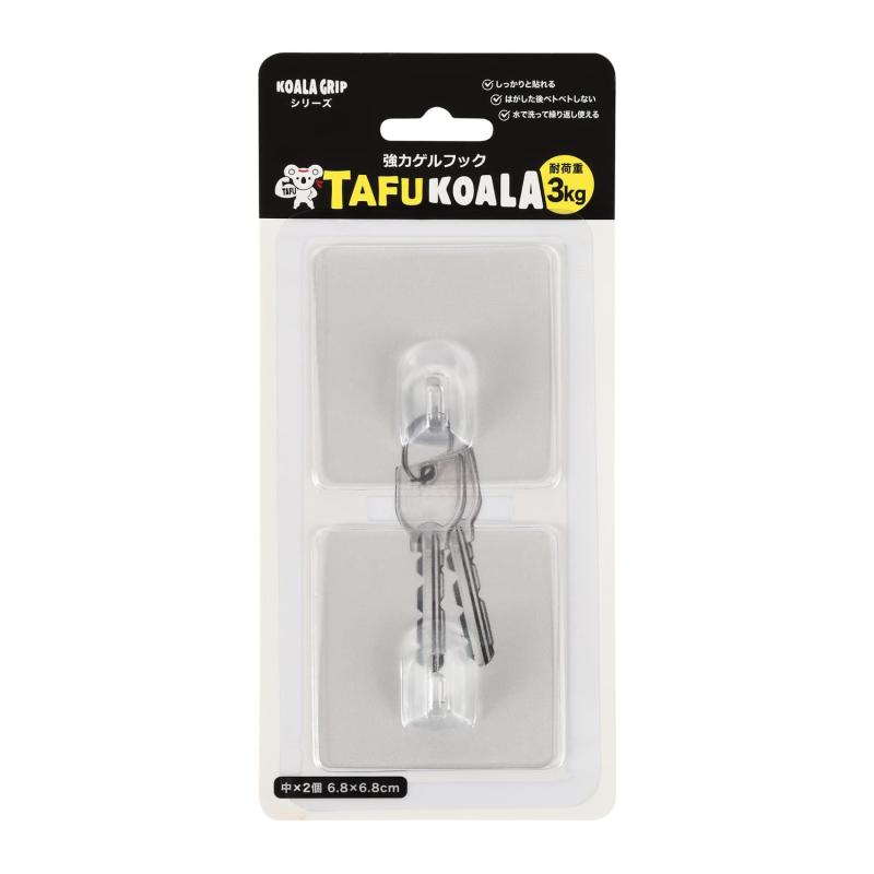 Rakuten - JIT 強力ゲルフック TAFUKOALA タフコアラ 中サイズ 2個入り 透明