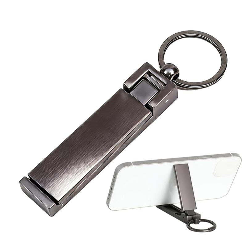 Rakuten - NIHOOOOH 多機能 バッグハンガー & スマホスタンド 耐荷重4.5kg テーブルフック & かばん掛け フック 携帯便利 ガジェット コンパクト カバン フック オフィス 出張 旅行用