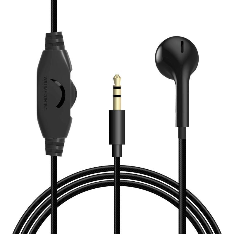 乐天商城 - エレコム イヤホン TV用 音量調整付 方耳 モノラル カナル型 Affinity sound 断線に強いメッシュケーブル ブラック EHP-TV10CM3BK