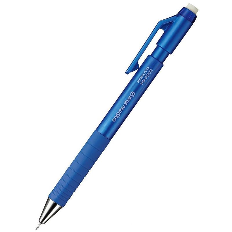 乐天商城 - コクヨ 鉛筆シャープ TypeS 0.7mm 青 2個セット