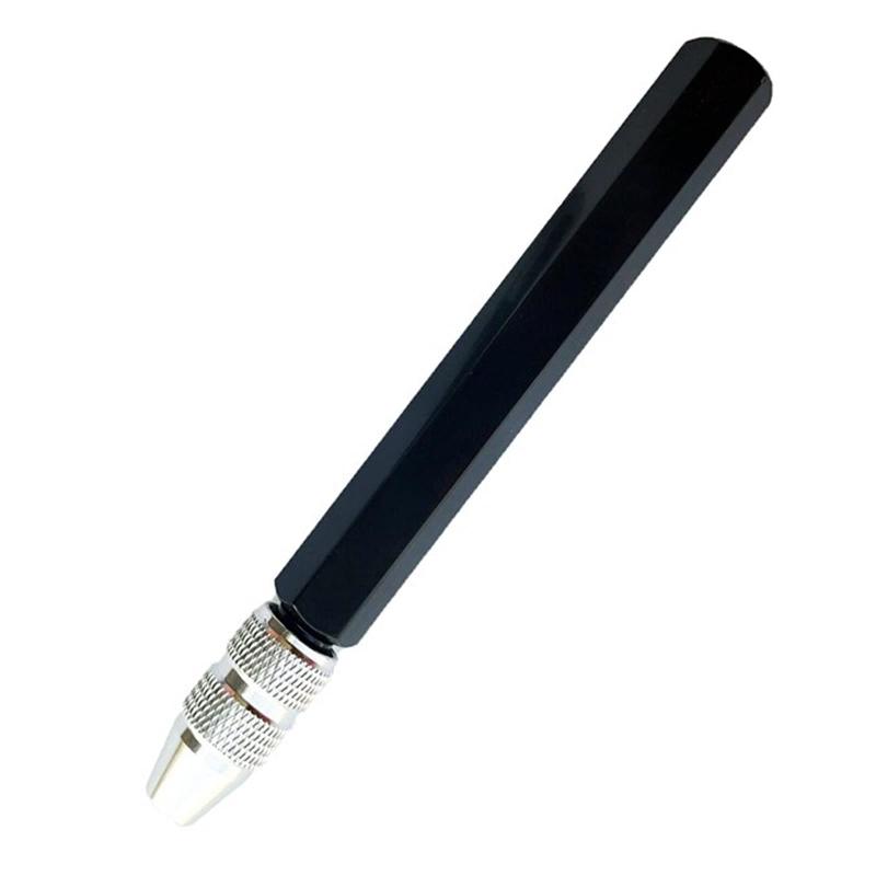 斬技用 ラインチゼル ホルダー 軸径3.2mm 六角形グリップ プラモデル用 スジ彫り カーバイト 工具 持ち手 安定感 超硬けがきニードル用工具