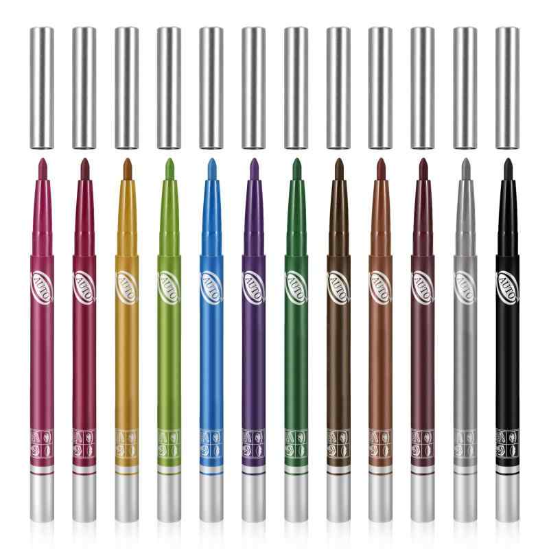 Boobeen 12色アイライナーペンセット�