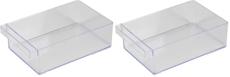 乐天商城 - リバティーコーポレーション リバティ 冷蔵室トレー 深型 収納 クリアブルー LD-212 Style Storage