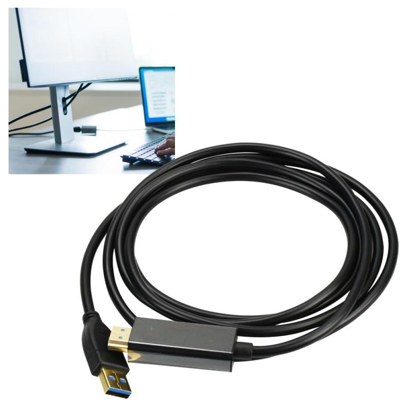 誠美堂本舗 HDMI変換ケーブル モニター接続 USB3.0端子 映像出力 画面共有 プレゼンテーション 会議