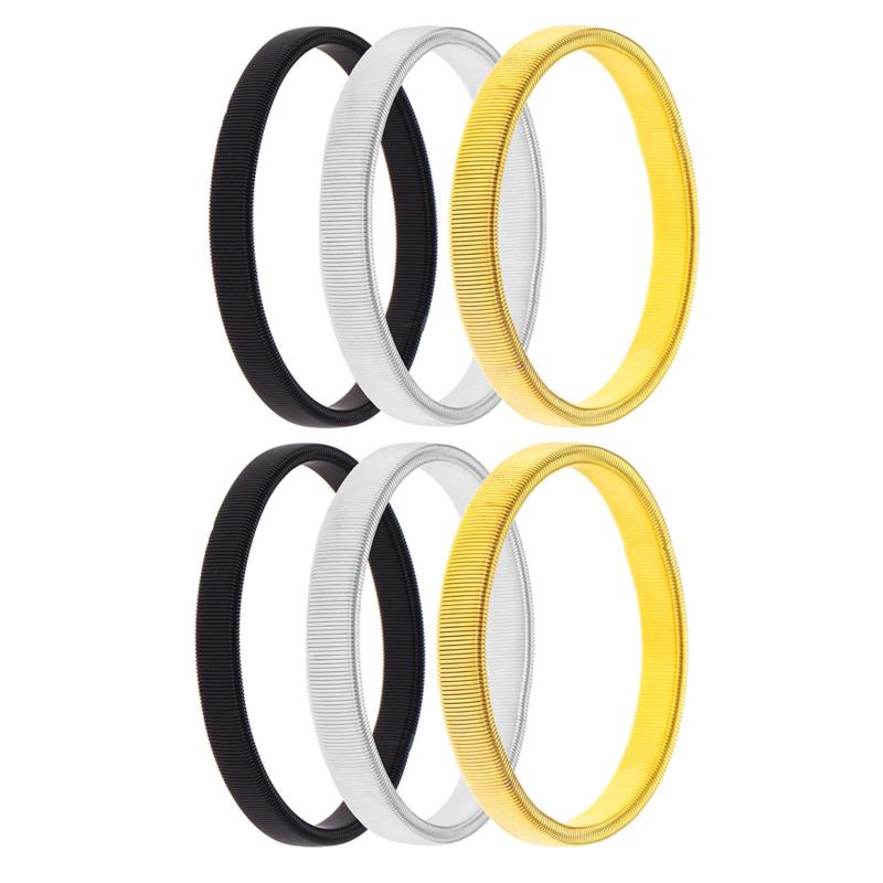 [YFFSFDC] アームバンド スプリングループ式のアームバンドレギュラーサイズ アームバンド 袖 金属製 ワイシャツの袖丈調整アームバンド 入学式 おしゃれ