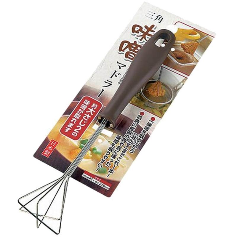 Rakuten - エコー金属 三角味噌マドラー 0318-579