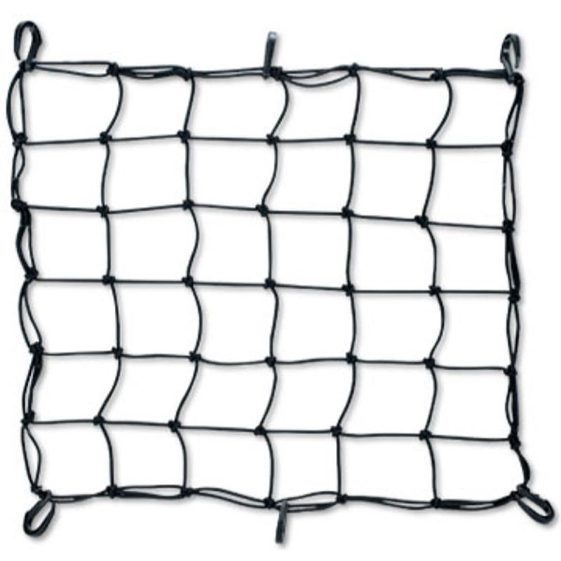 ダイワ(DAIWA) CP ラゲッジネット 885133 ブラックサイズ:55×55cm適合クーラー:シークールキャリー 25L着脱可能フック6個付きで好みのポジションに固定可能大型サイズだから市販のキャリーカートにも使用可能汎用性の高い伸縮素材採用