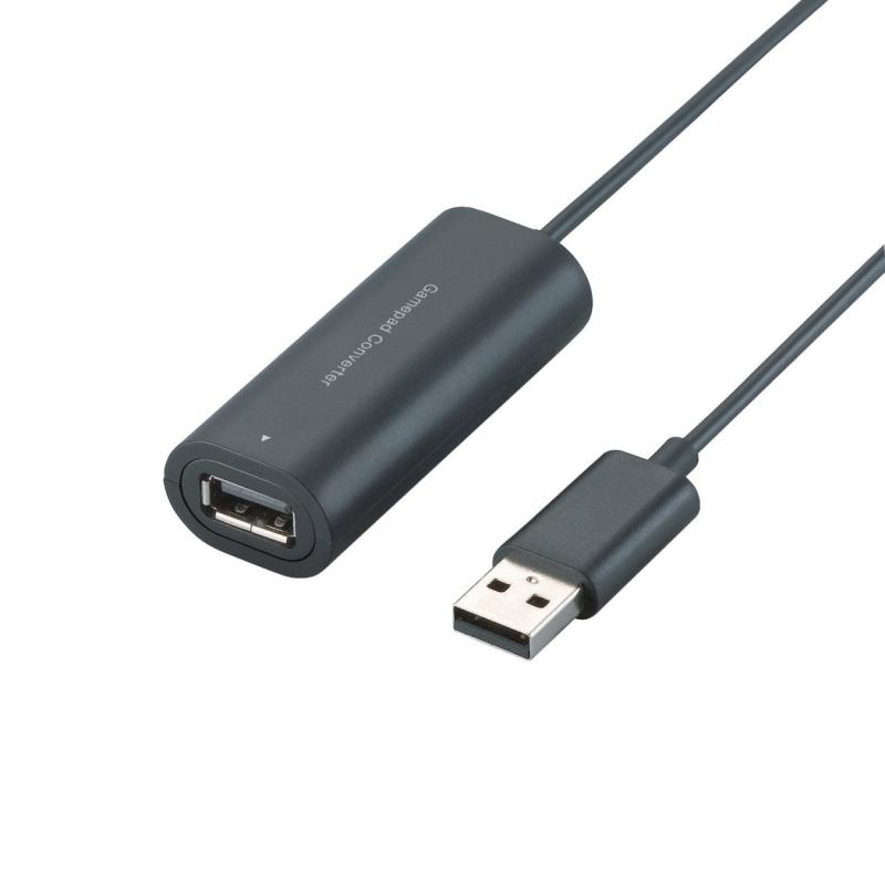 ELECOM PS3ゲームパッドコンバータ ブラック JC-P3UBK