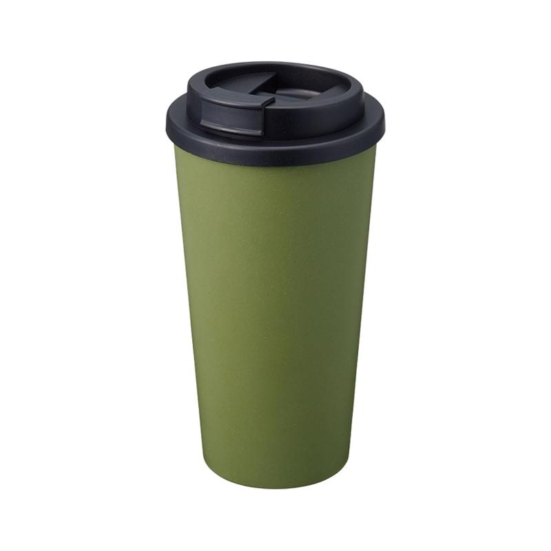 バンブーファイバー タンブラー 480ml バンブー コーヒーカップ コンビニカップ プラスチック 軽量 割れない 携帯マグ 蓋付き 持ち運び 直接ドリップ