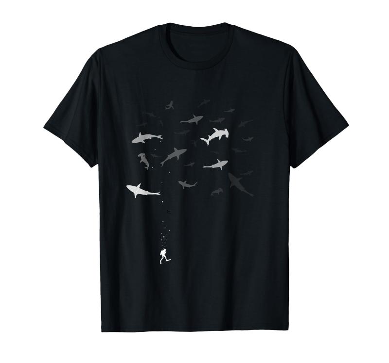 乐天商城 - スキューバダイビングダイバーシュノーケリング Scuba Diving Scubaholic Tシャツ
