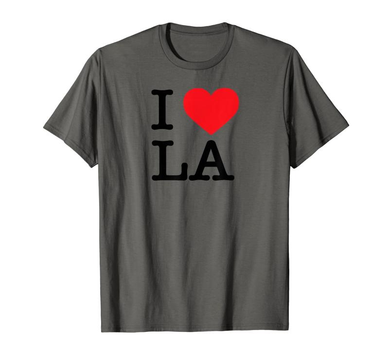 I Love LA Top I Heart Los Angeles バケーションギフト Tシャツ