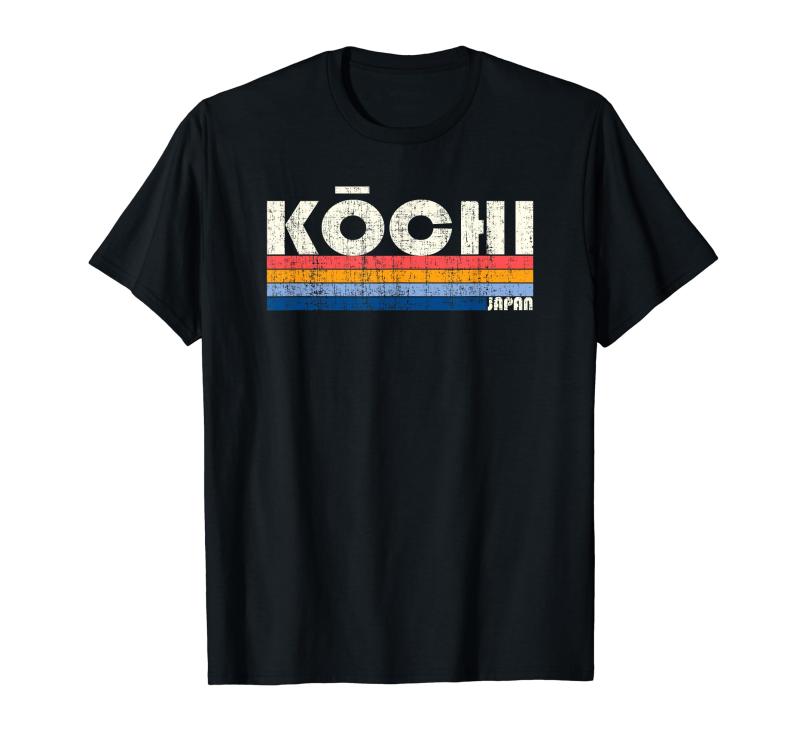 Rakuten - レトロ ヴィンテージ 70年代80年代風 高知 日本 Tシャツ